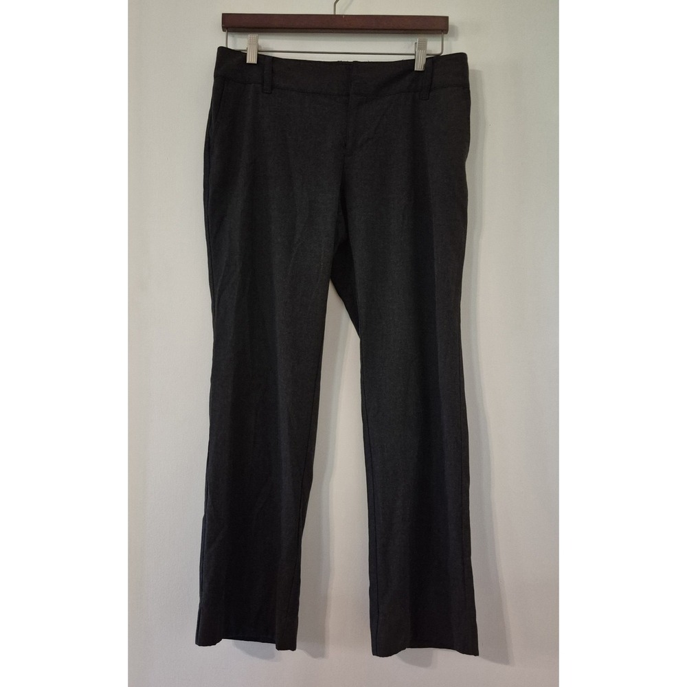 Vintage Old Navy Women's 6 Ankle Wide Leg Trouser Dress Pants Stretch Y2K 2000s